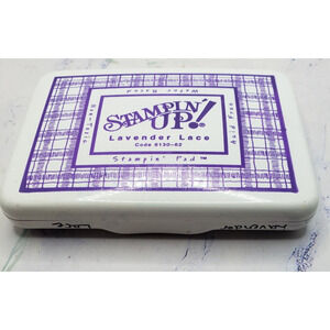 Stampin’ Up! Lavender Lace Water Based Dye Ink Original Style Pad 62-107